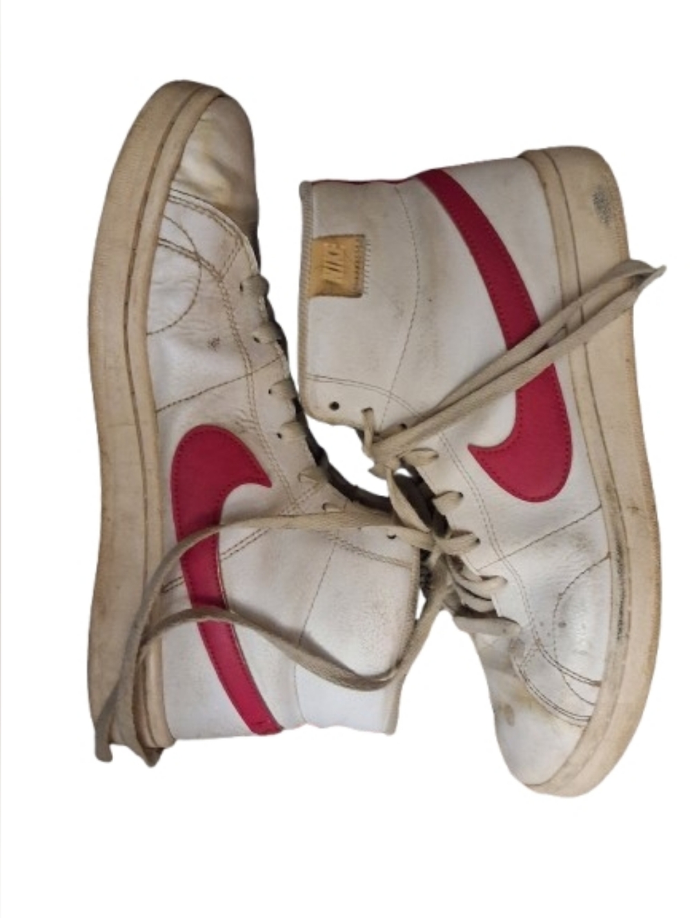 Nike Court Royale 2 Mid Top Sneakers - White/Pink - Women’s Size 11